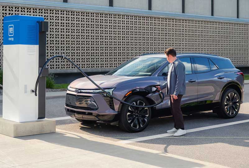 Chevrolet EV Research charging