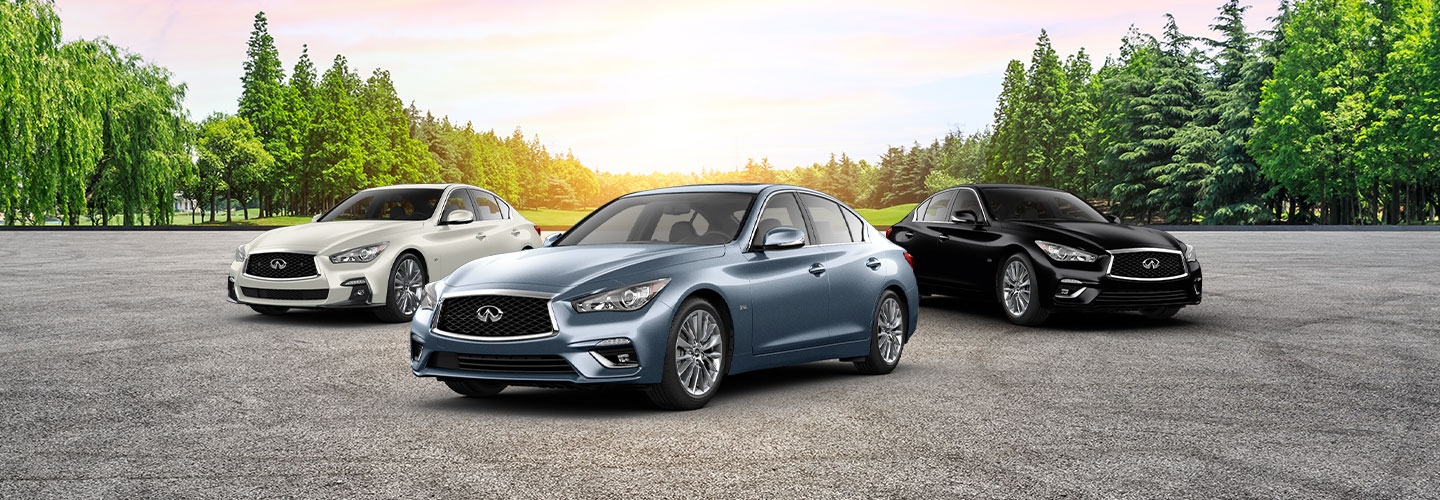 used Infiniti Q50 header