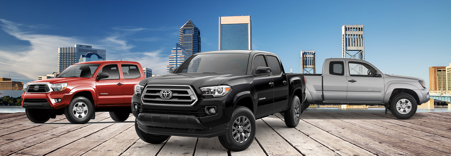used Toyota Tacoma header