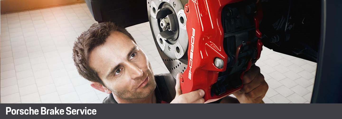 Porsche Service brakes header