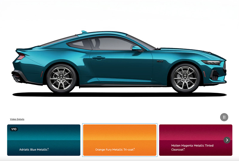 2026 Ford Mustang Coming Soon CP - A Rush of Color, Inside and Out