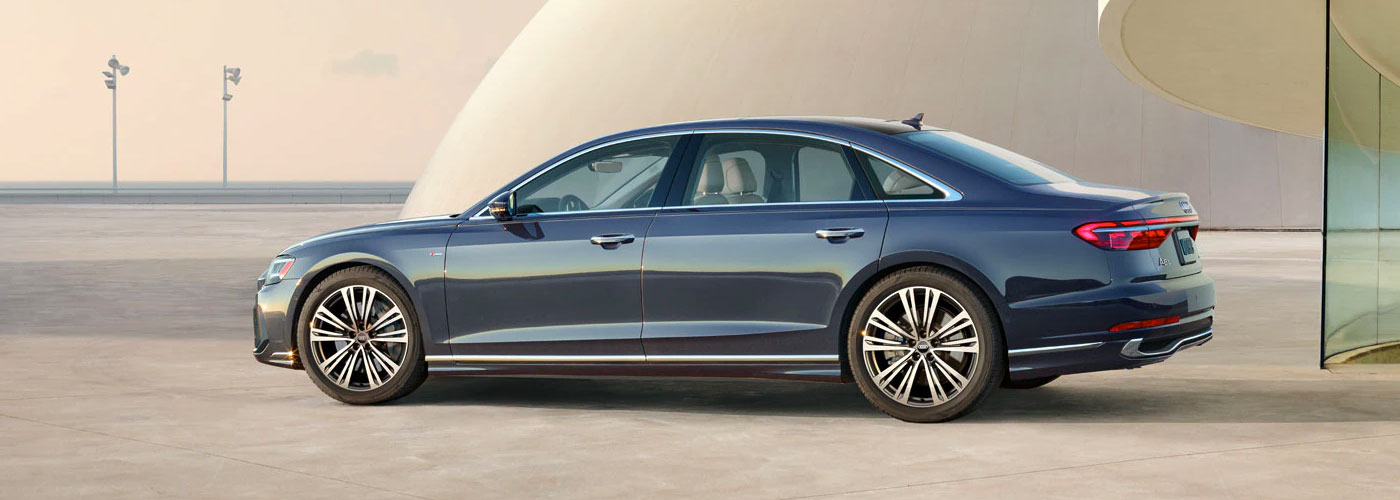 2022 Audi A8 header