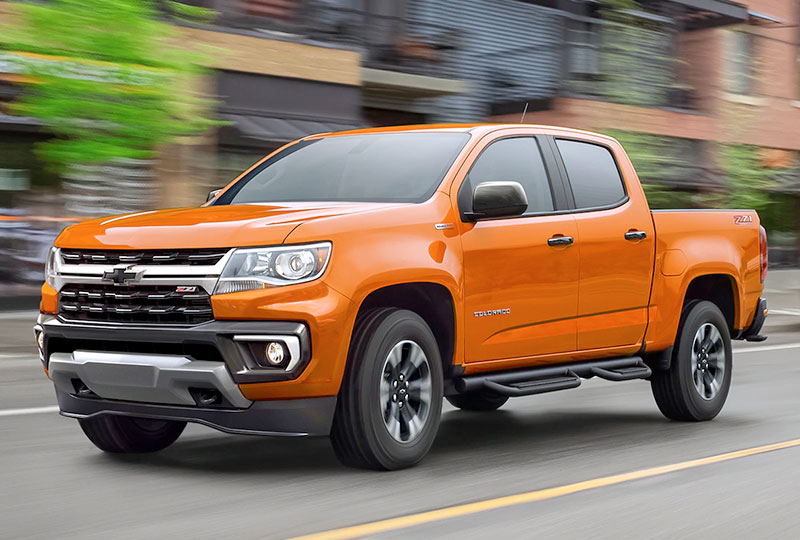 2021 Chevy Colorado Design