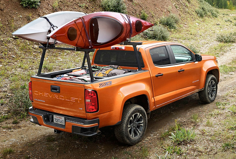 Chevy colorado best sale kayak in bed