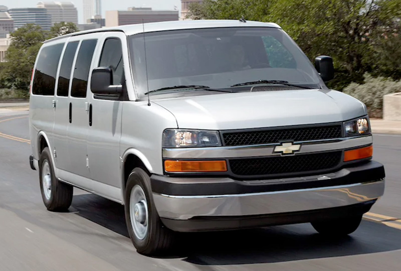 2021 Chevy Express Van Safety