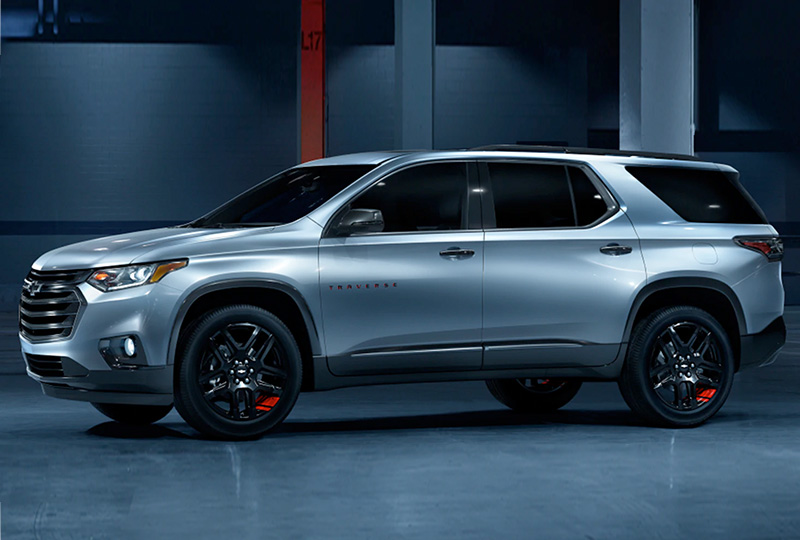 2021 Chevy Traverse Design