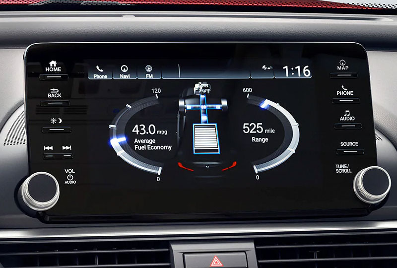 2020 Honda Accord Hybrid Power-Flow Monitor