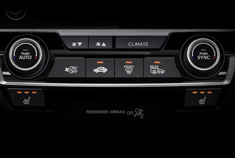 2021 Honda civic-hatchback Heated Front Seats