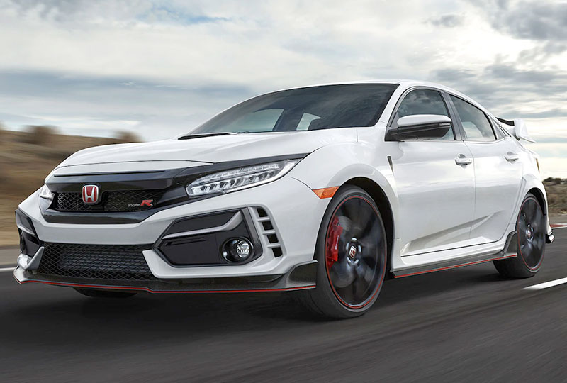 2021 Honda civic-type-r Push Lap Times to the Limit
