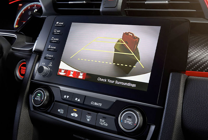 2021 Honda civic-type-r Multi-Angle Rearview Camera
