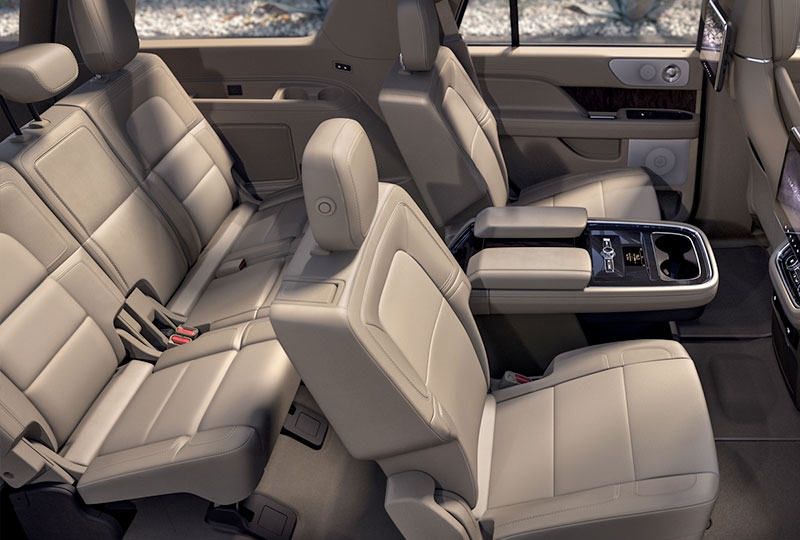 SECOND- AND THIRD-ROW COMFORT