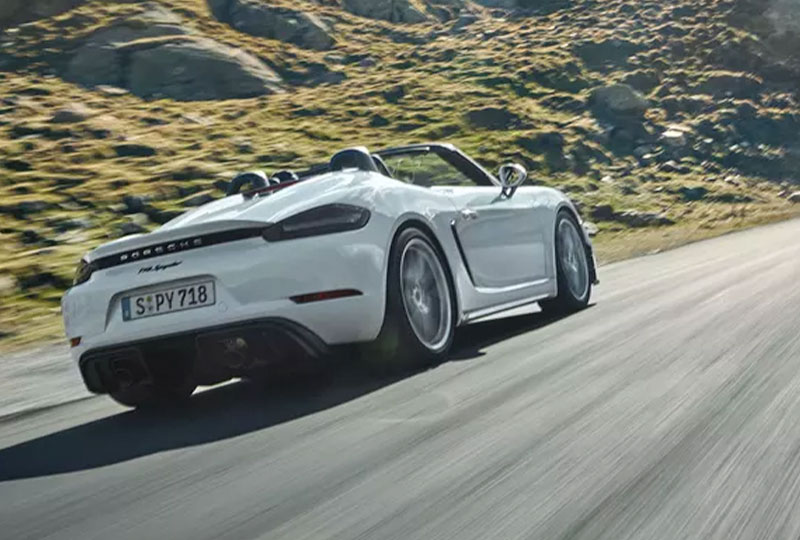 2020 Porsche 718-Spyder performance