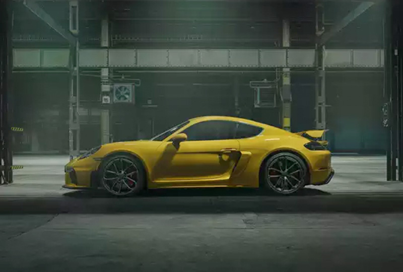 2021 Porsche 718 Cayman GT4 design