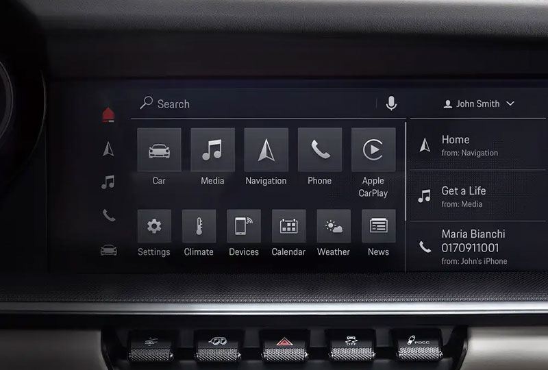 2022 Porsche 911 Carrera technology