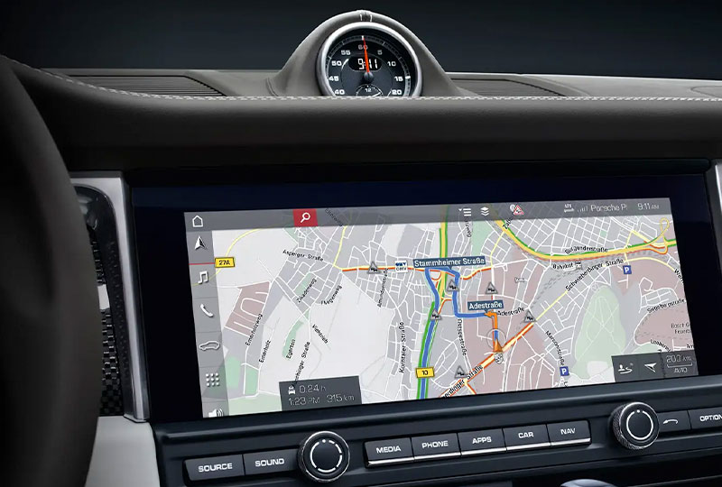 2022 Porsche Macan S technology