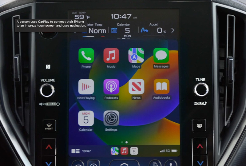 2025 Subaru Impreza Technology