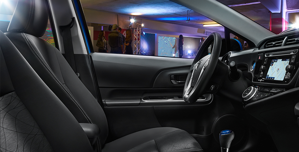 2017 toyota Prius c Interior