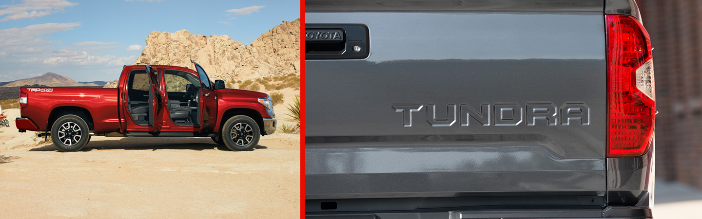 2017 Toyota Tundra Improved exterior styling