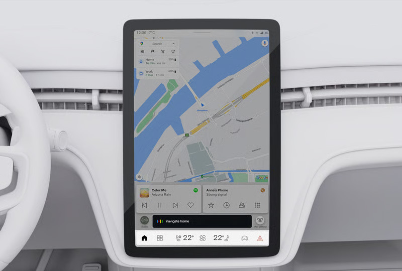 2026 Volvo EX90 Tech Intuitive interface