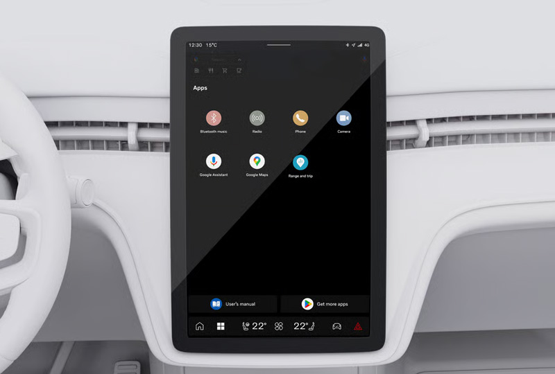 2026 Volvo EX90 Tech google built in