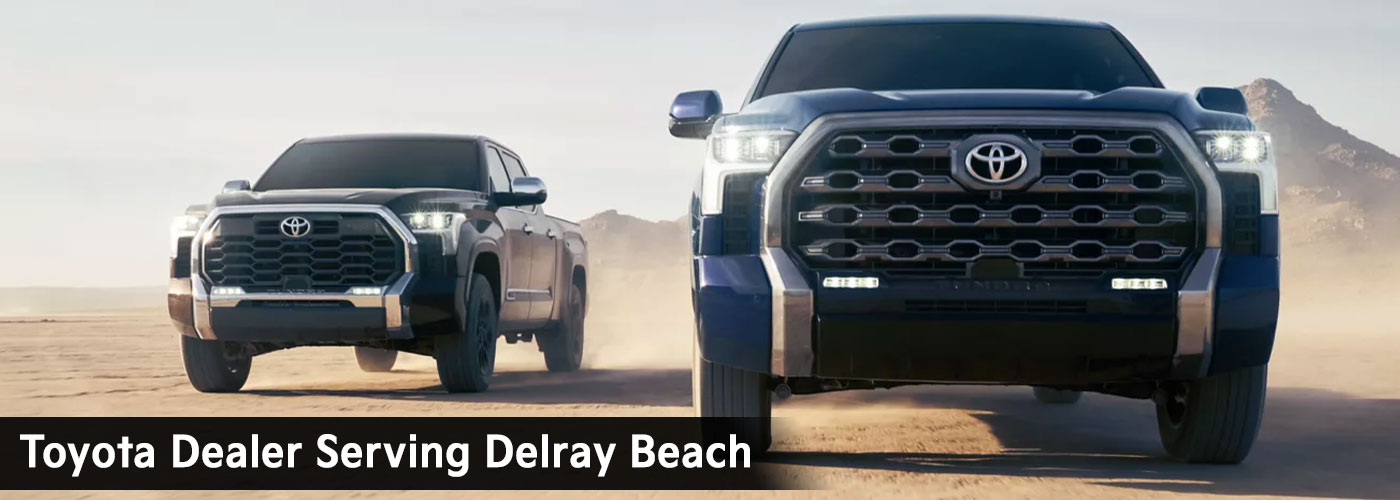 toyota dealer near Delray Beach header