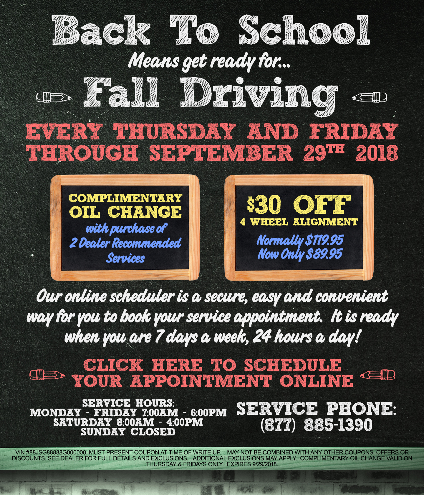chevrolet service specials in columbus oh from dan tobin chevrolet
