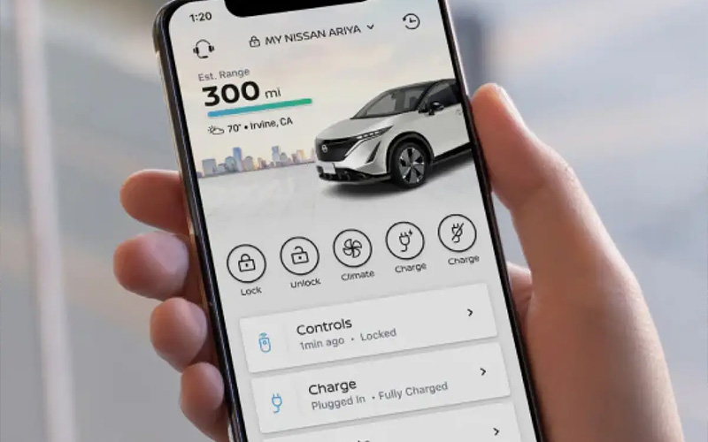 EV-Serivce Landing Page mynissan ap