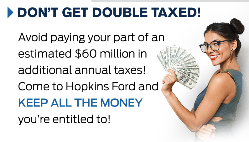 Trade In Your Vehicle At Hopkins Ford