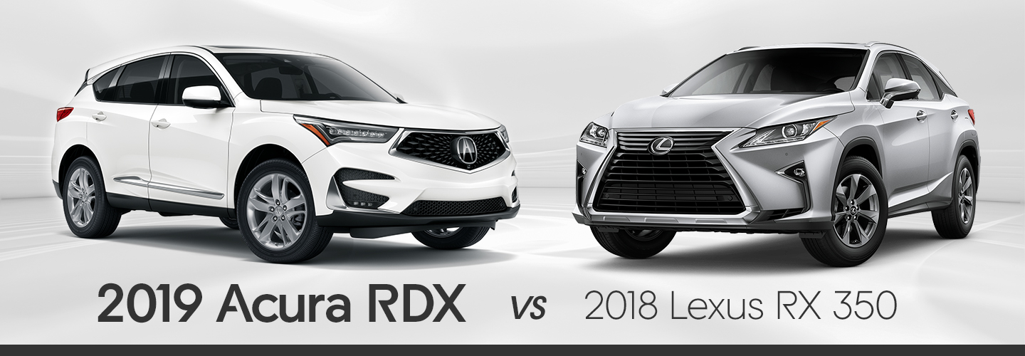 2019 Acura Rdx Vs 2019 Lexus Rx 350 In Miami Fl