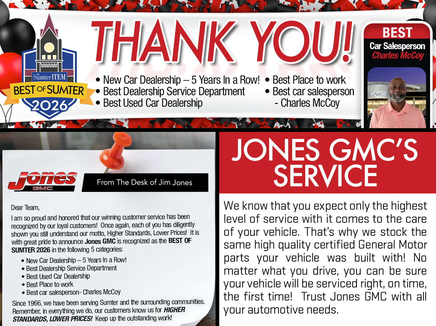 Best of Sumter Landing Page Update - Header
