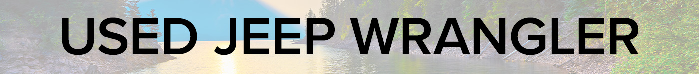 Used Jeep Wrangler page