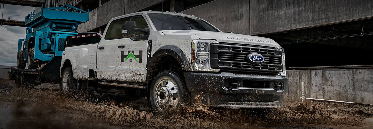 work trucks landing page