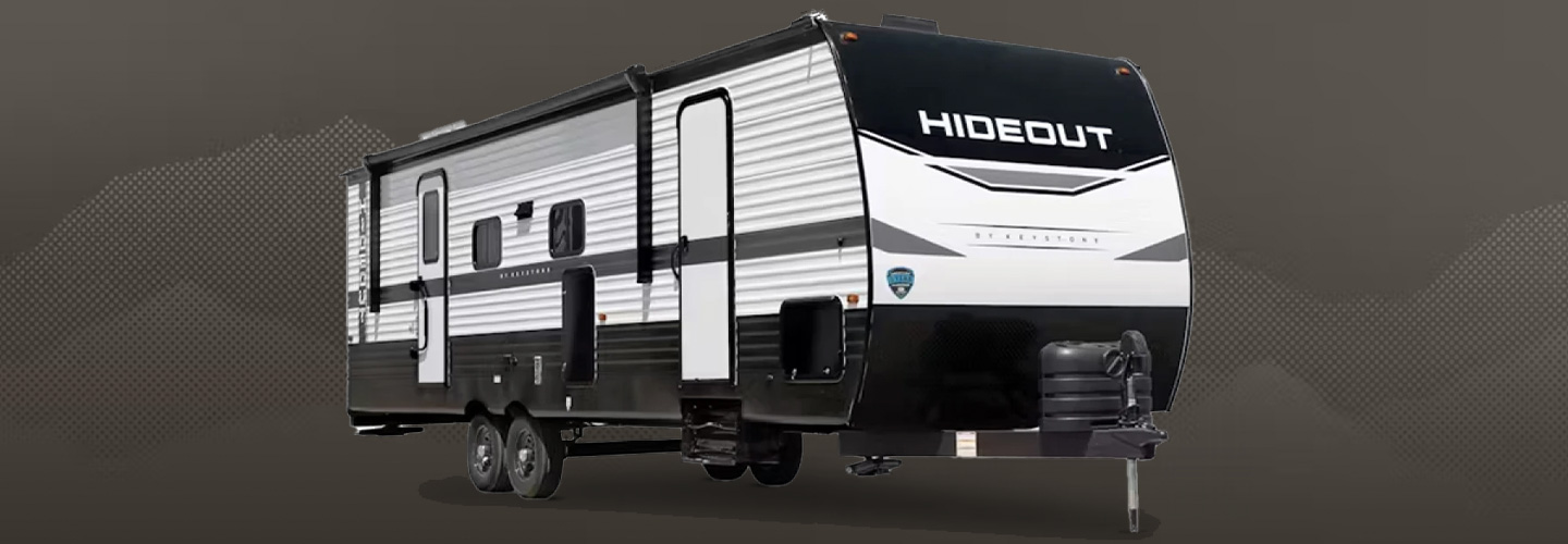 Hideout DLX RV content page - header