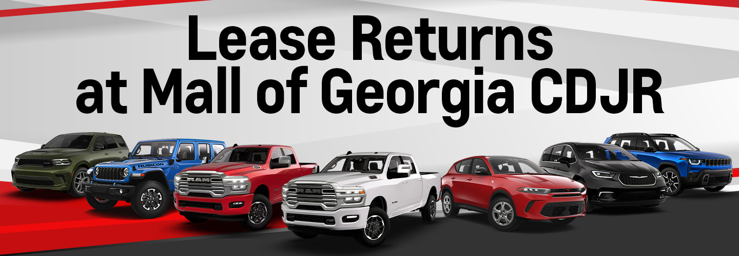 Lease Returns at Mall of Georgia CDJR