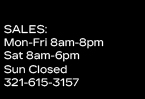 Sales 321-615-3157