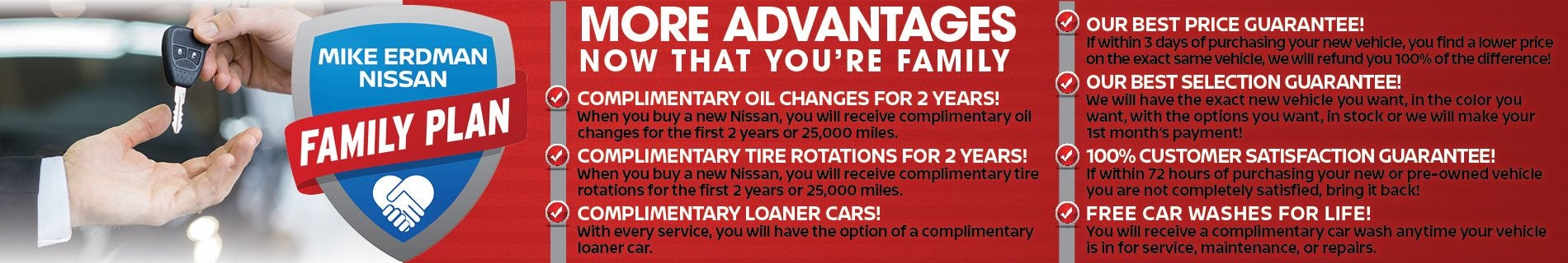 Mike Erdman Nissan Family Plan