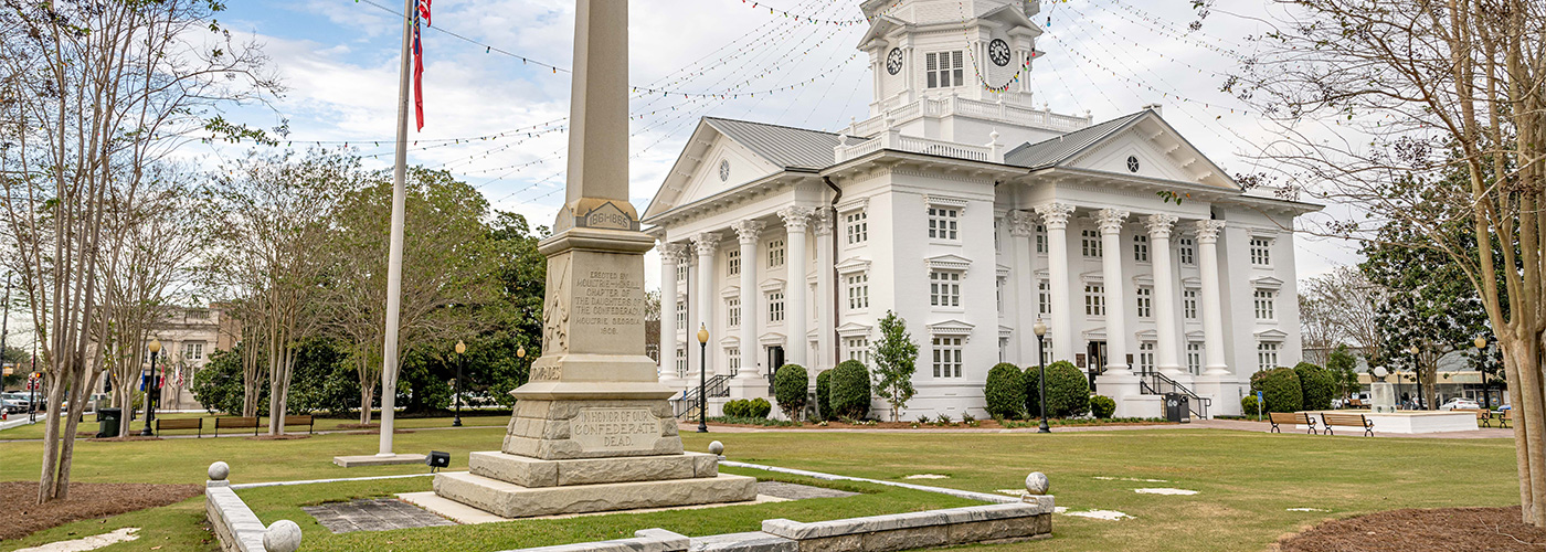 Moultrie GA city page - Header