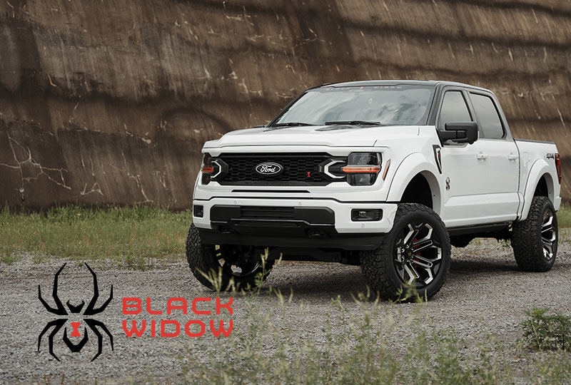 Packer Performance Trucks Landing Page - Black Widow