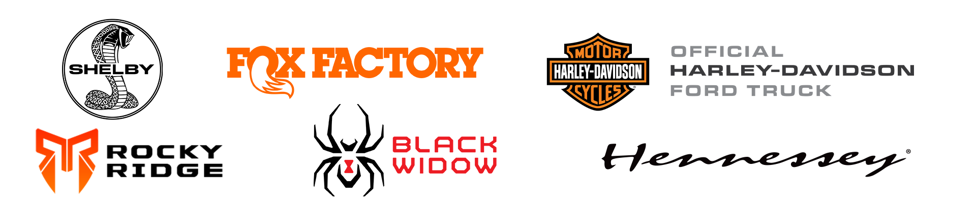 Packer Performance Trucks Landing Page - Logo List