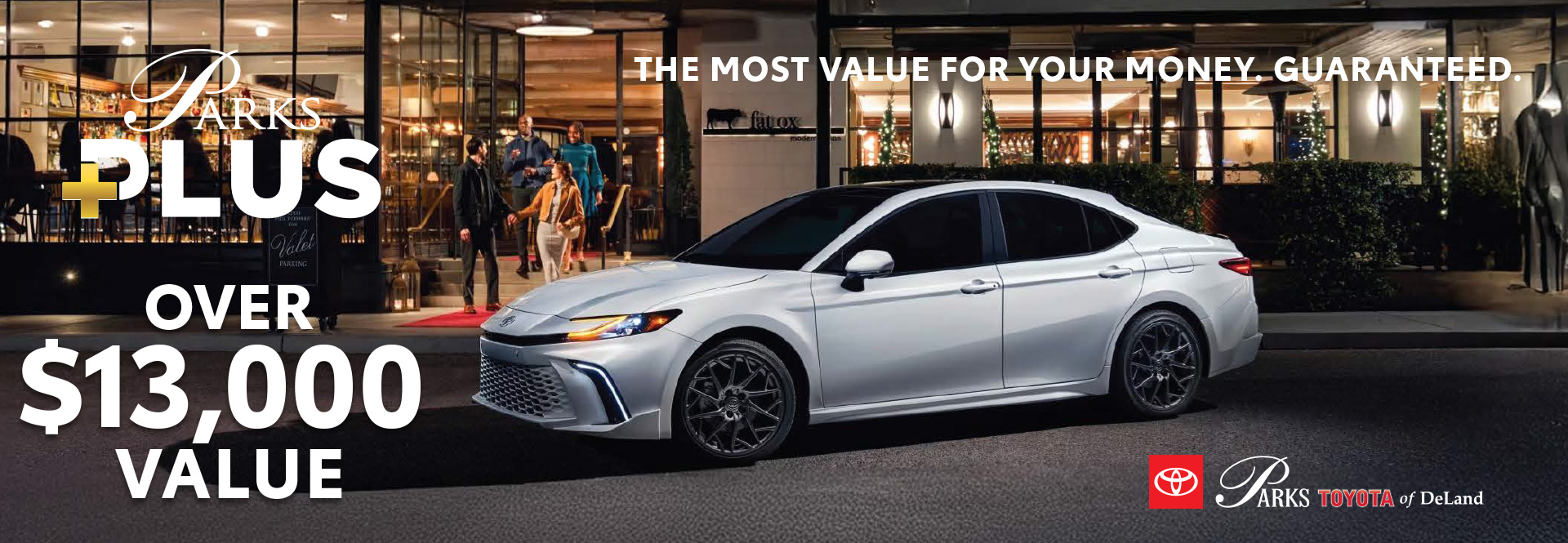 Parks Plus Landing Page - Header