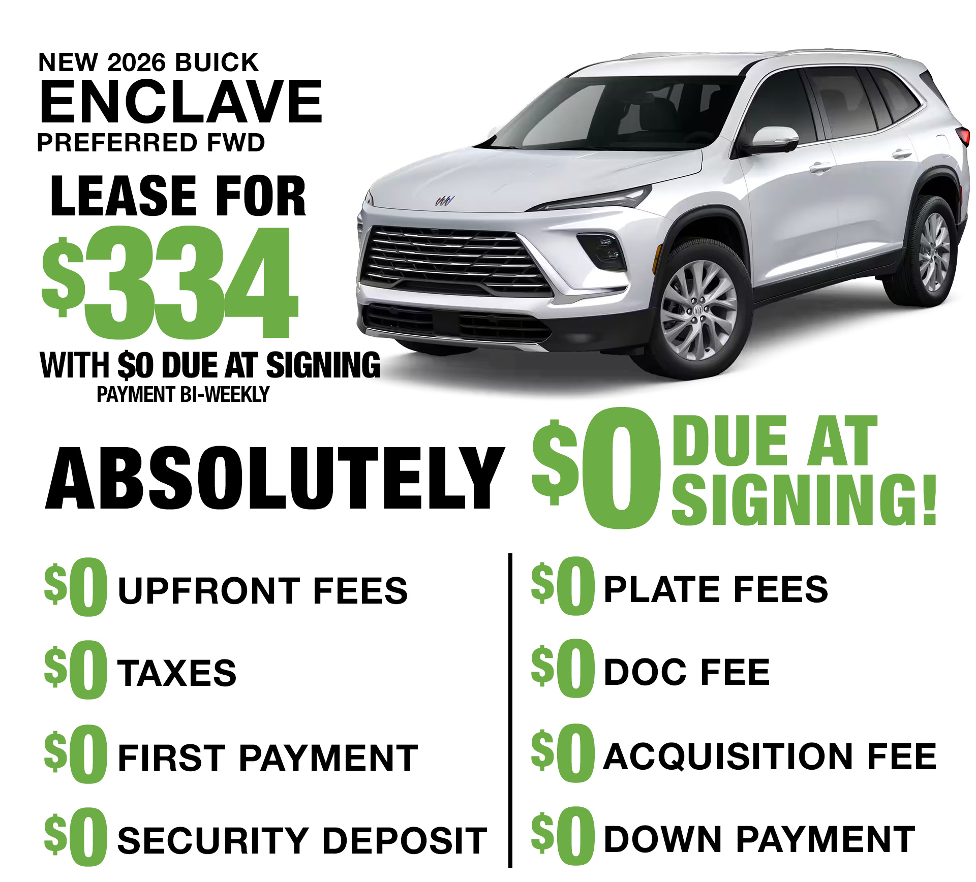 Enclave Landing Page - Offer