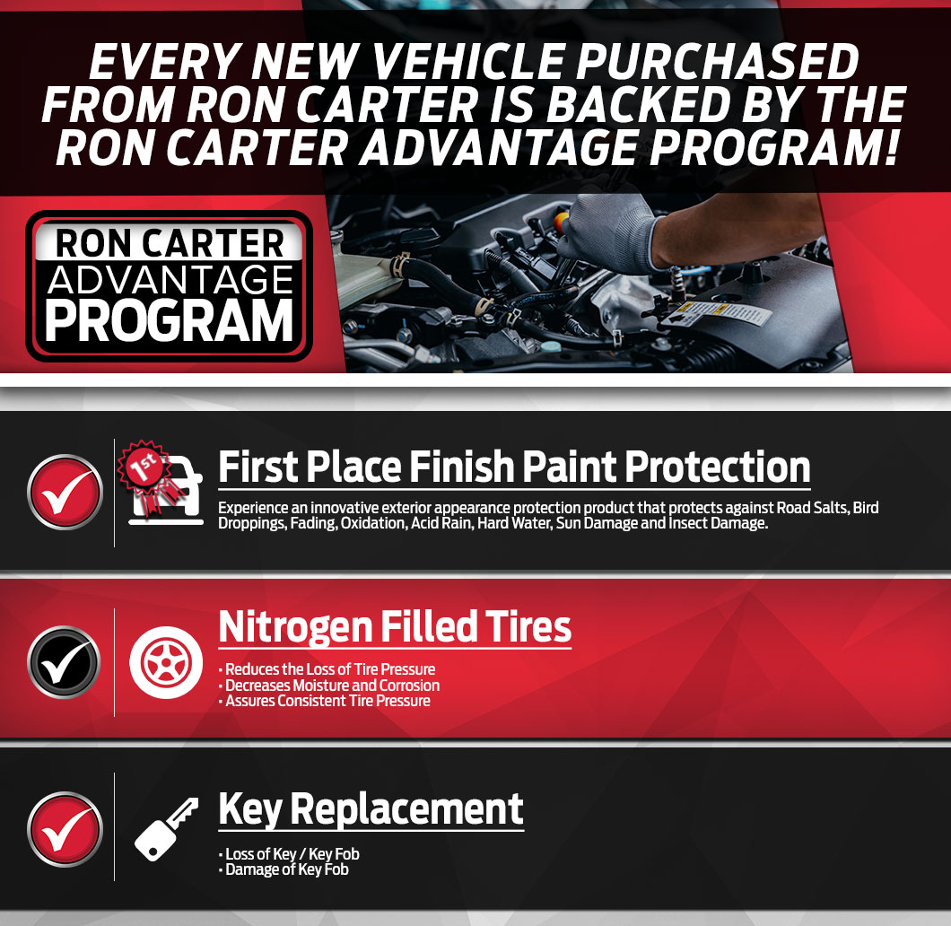 Ron Carter Advantage Page - Header