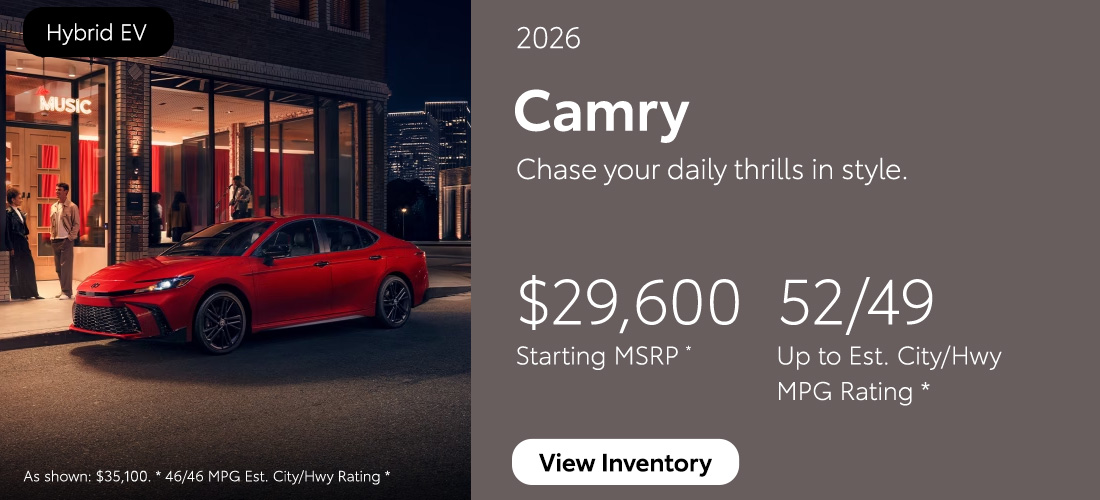 Battery EV - Camry