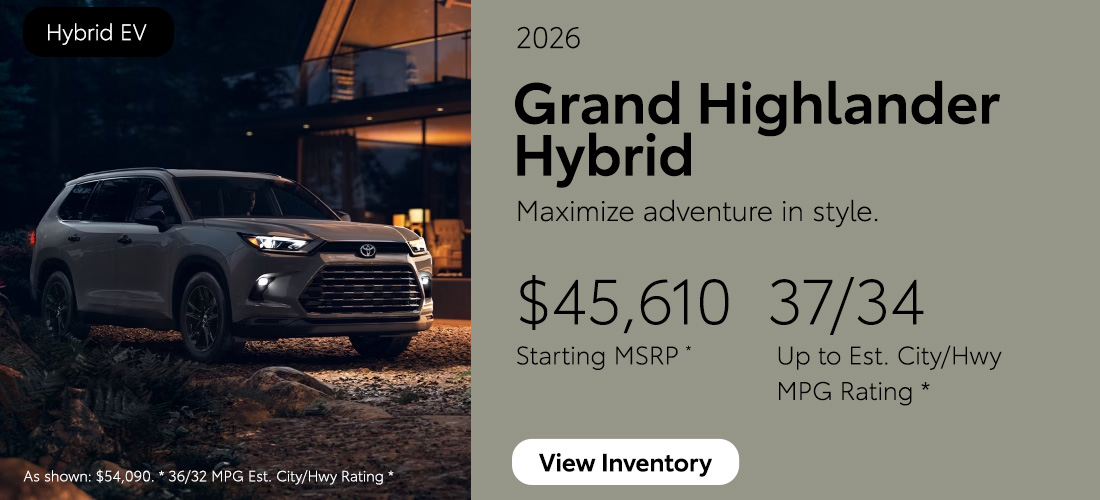 Battery EV - Grand Highlander Hybrid