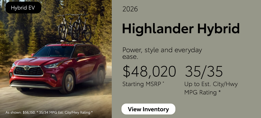 Battery EV - Highlander Hybrid
