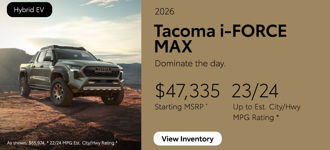 Battery EV - Tacoma i-FORCE MAX