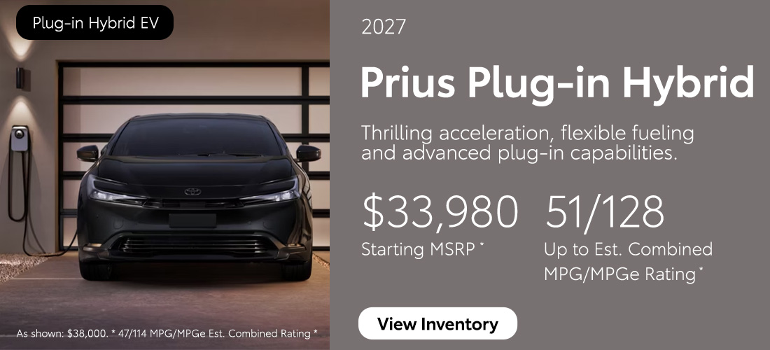 Battery EV - Prius Plug-in Hybrid
