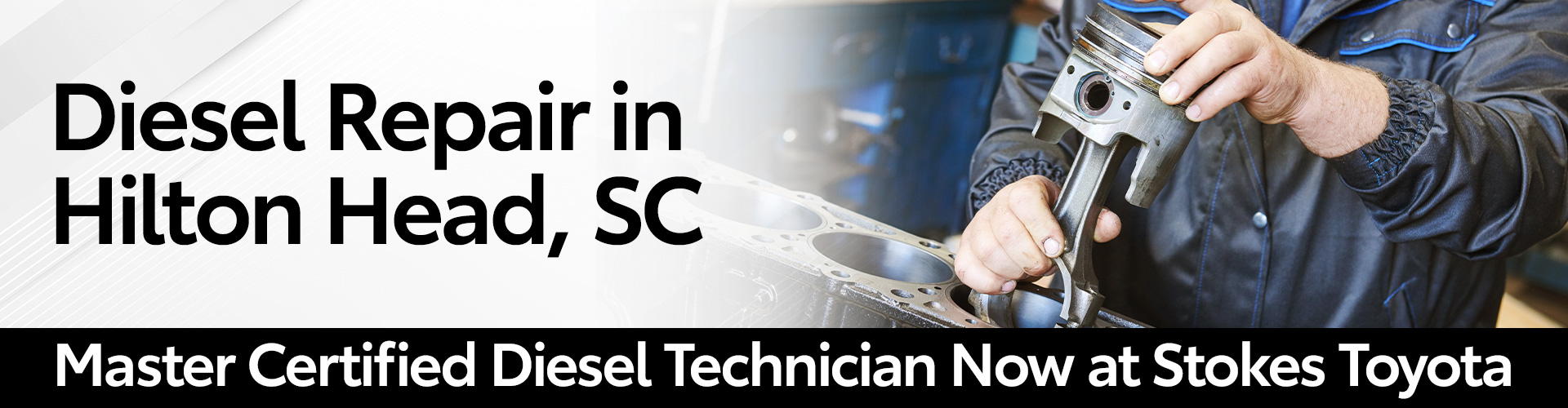 Diesel Landing page header