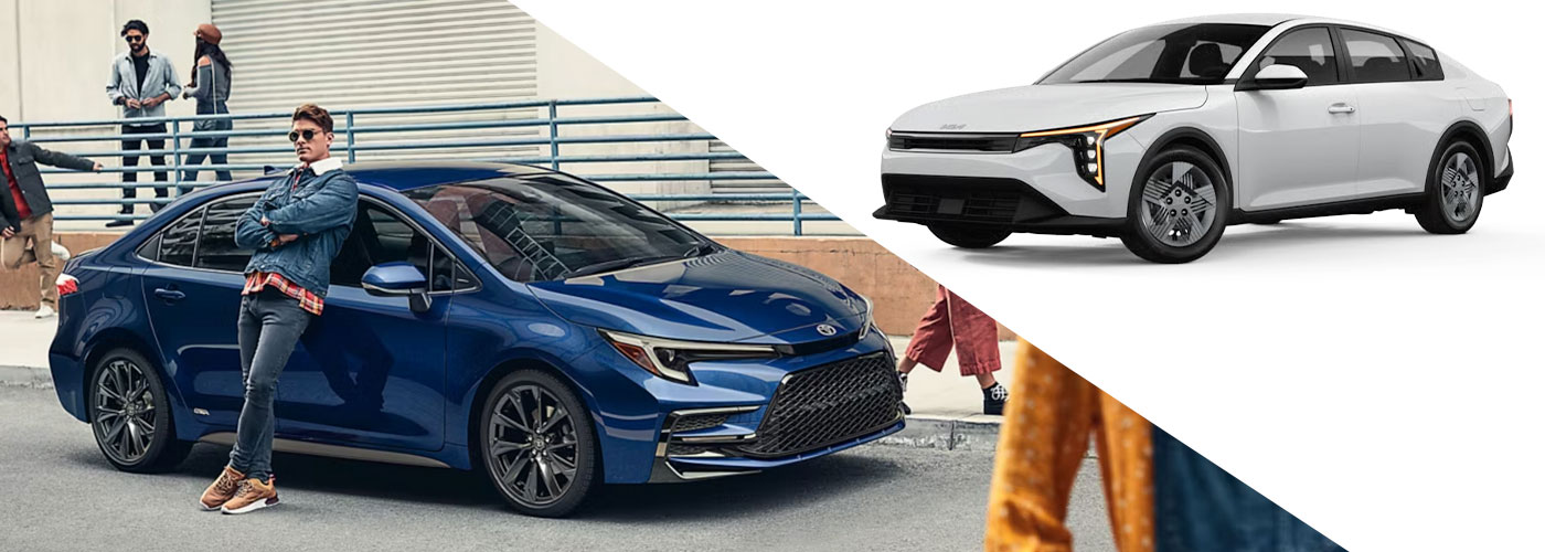 Toyota Kia Comparison Page - Corolla vs K4