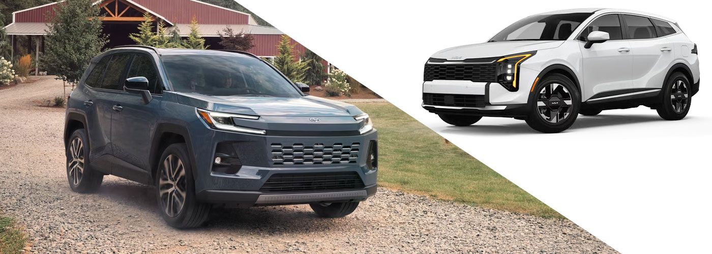 Toyota Kia Comparison Page - Rav4 vs Sportage